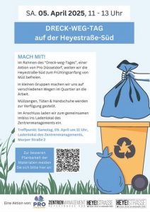 Plakat Dreck-weg-Tag. Quelle: cima 2025