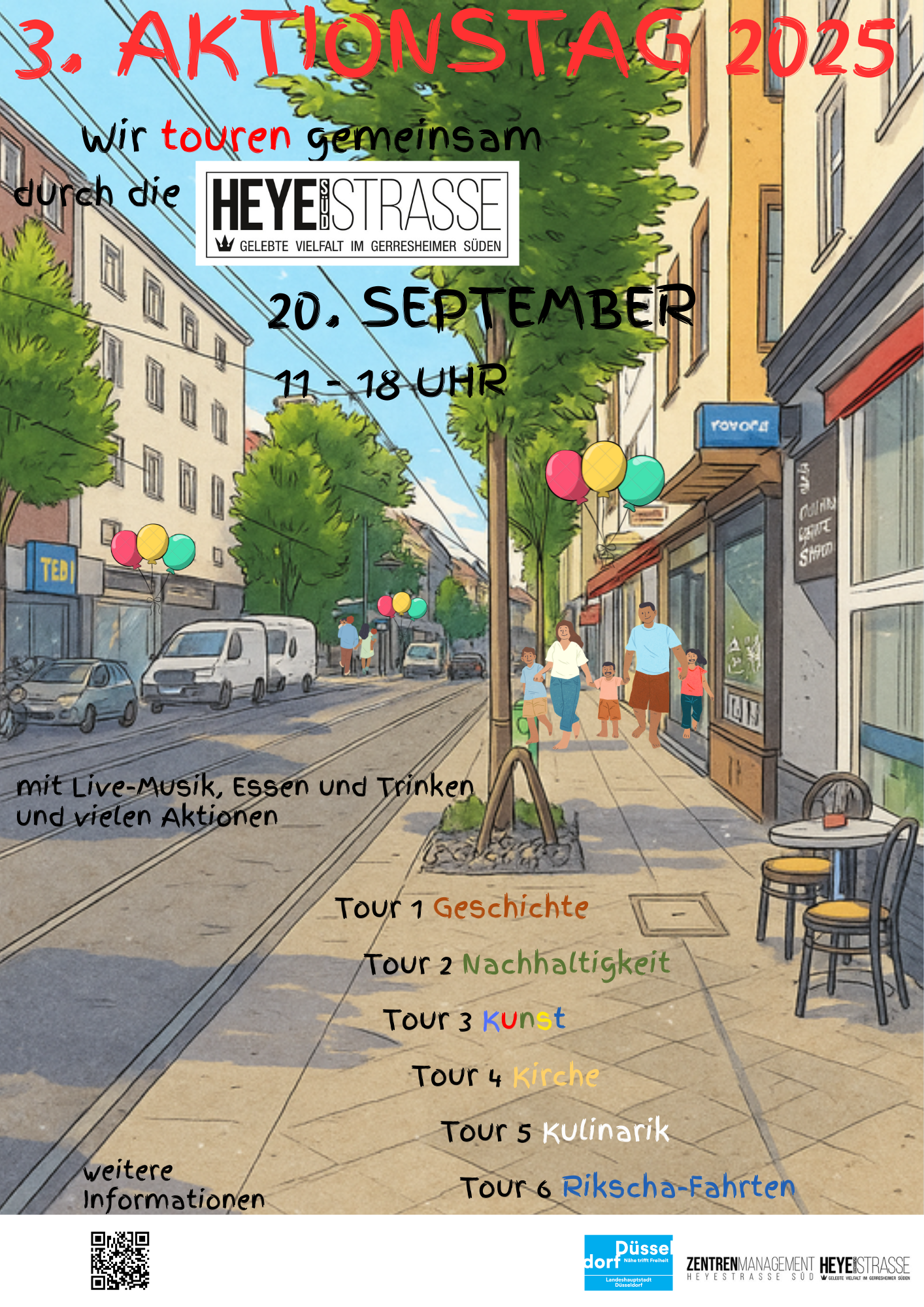 Heyestraße-Süd in Aktion